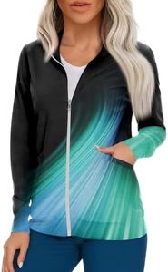 Scrubs for Women Set Scrub Jackets for Woman Scrub Jackets for Women Zip Up Long Sleeve Scrub Tops Women Nurse Jackets for Women Scrub Womens Scrub Jacket Scrubs Jacket for Women Green L