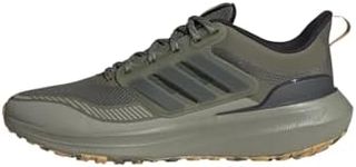 adidas Men's Ultrabounce TR Bounce Running Shoes Sneaker, Olive Strata/Carbon/Oat, 8.5 UK