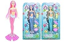 KandyToys Mermaid Princess Doll | Mermaid Kids Toys | Dolls For Girls | 3 Assorted Colours