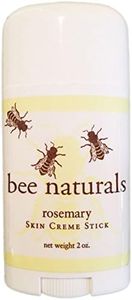 Bee Naturals Rosemary Skin Cream Stick – Portable Twist-Up Solid Lotion for Hydrating, Smoothing & Soothing Hands – Compact Travel-Friendly Tube for On-the-Go Moisturization