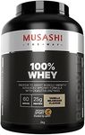 Musashi 100% Whey Protein Powder Vanilla Flavour - 2kg