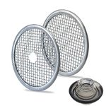 Sactulaz Ice Strainer Blocker for Yeti Rambler Bottle Chug Cap and MagDock Caps,Stainless Steel Ice/Tea/Fruit Stopper for Yeti Rambler Water Bottle Fits for 18oz/26oz/36oz/46oz,Pack of 2