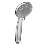 H&S Adjustable Shower Head with High Pressure - Universal Handheld Showerhead with 5 Different Spray Modes - Powerful Chrome Replacement - for Low Water Pressure