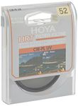 Hoya 52mm HRT Circular PL Polarizer UV Multi-Coated Glass Filter