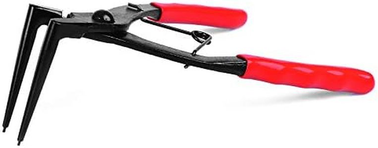 Toolwiz Pince circlips 170mm, long bec de pince à circlips, pince à anneau élastique de maître-cylindre internes, 90 degrés pince a clips pour camions motos
