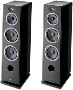 Focal Vestia No4 Ultimate 3-Way Floorstanding Loudspeakers Finished in Black - Pair