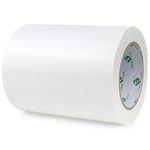 BOMEI PACK Wide Duct Tape White 6Inch, Waterproof Strong Tape Gris Residue Free for Crafts and Repair, 1Roll 8.3Mil x 30yds