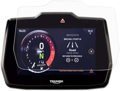 Mogico Motorcycle Accessories Nano Glass Dashboard Screen Protector Kit for Triumph Tiger 900 GT Rally (Pro) 2024-2025 / Tiger 1200 GT Rally (Pro/Explorer) 2022-2024 (1 x Anti Glare)