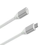 iOS Extension Cord 6.6FT Lightning Extension Cable Charging Sync Video & Audio Compatible with iOS Devices (Phone/Pad/Pod), Male to Female Dock Cable Extender Connector Case Adapter White