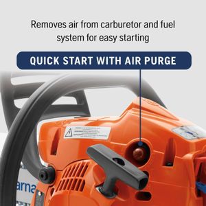 Husqvarna 120 Mark II 16" Gas Chainsaw – 16in Bar, Lightweight