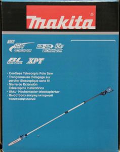 Makita 36V Cordless Pole Saw – Lightweight Tree Pruner