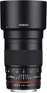 Rokinon 135mm F2.0 Telephoto Lens for Canon