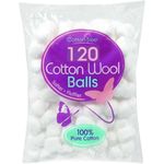 COTTON TREE 100% Pure Cotton, Super Soft, Pack of 120