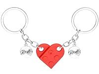 LGOUYGG Heart Keychain for Couples/