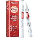 Visismile Natural Teeth Whitening Pen(2 Pcs),Teeth Stain Remover to Whiten Teeth,20+ Uses, Effective, Painless,No Sensitivity, Travel-Friendly,Easy to Use, Beautiful White Smile