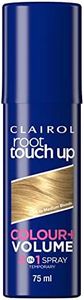 Clairol root touch up color + volume 2 in 1 spray dark to medium blonde, 75ml