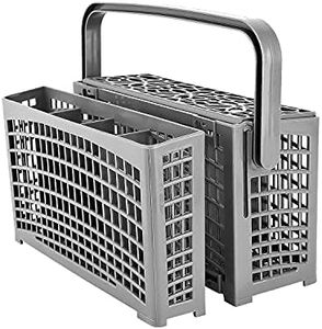 Cenipar Universal Dishwasher Utensil Basket, Silverware Replacement Cutlery Basket-2 in 1 Utensil Basket with a Handle-Universal