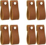 LazaKay Leather Drawer Pulls - 8 Pc