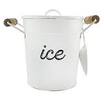 AuldHome Rustic Enamelware Ice Buck