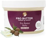Fro Butter Hair Growth Treatment | Shea Butter, Virgin Coconut & Lavender Oil, Pumpkin Seeds & Nourishing Extracts | For Fast Hair Restoration, Split Ends, Damaged & Brittle Hair (Baby Hair Detangler)