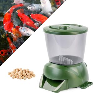 Pisces Automatic Pond Fish Feeder for Koi and Goldfish – Outdoor Timer