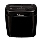 FELLOWES Powershred 36C Paper Shredder, 6 Sheet Cross Cut with Safety Lock & 12 Litre Bin - Security Level P4 - Black