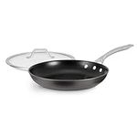 Calphalon 1948249 Signature Hard Anodized Nonstick Covered Omelet Fry Pan, 12", Black