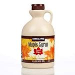 Kirkland Maple Syrup, 100% Pure and Natural, Grade A , Taste 1L (case of 3)