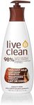 Live Clean Shampoo, Moisturizing Coconut Milk, 750 mL