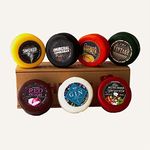 The Chuckling Cheese Company Rainbow Cheese Gift Box | 7 Cheese Truckles Selection Box | Foodie Gifts, Cheese Gifts for Him, Cheese Selection, Birthday Gifts