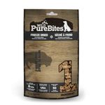 PureBites Freeze Dried Bison Liver Dog Treats 60g | 1 Ingredient | Made in USA