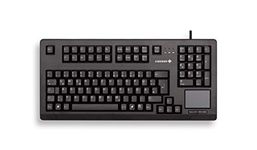 CHERRY Northamber PLC G80-11900LUMGB-2 Corded USB Touch Pad Compact Keyboard - Black
