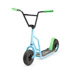 Osprey Misfit Hybrid Scooter, Big Wheel Scooter for Adults and Teens, All Terrain Off Road Kick Scooter with Pneumatic Tyres, Blue