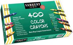 Sargent Art 400-Count Crayon Class 