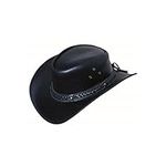 Scippis - Frisco Leather Hat, Black