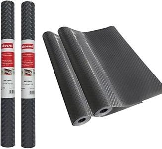 WXFLGH Protector Cajones Cocina, (Gris, 2 Rollos 45 x 150 cm) No adhesiva Estantes el Gabinete Estera Cuttable, Antiincrustante, Impermeable Estera Del Refrigerador, Para Casa u Oficina