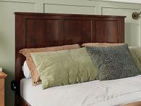 Atlantic Furniture Madison Headboard, Queen, Walnut