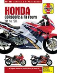 Honda CBR600F2 & F3 Fours Motorcycle Repair Manual: 91-98