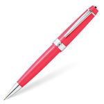 CROSS Bailey Light Polished Coral Resin Ballpoint Pen INCL. Premium Gift Box - Refillable Medium Ball Pen, Glossy Coral