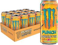 Monster® Khaotic Energy + Juice Carbonated Energy Drink, 16.91 fl oz ℮ 500 ml, 12 Pack