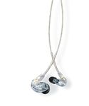 Shure SE215 PRO Wired Earbuds -Professional Sound Isolating Earphones, Clear Sound & Deep Bass, Single Dynamic MicroDriver, Secure Fit in Ear Monitor, Plus Carrying Case & Fit Kit - Clear (SE215-CL)