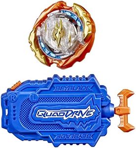 Hasbro Beyblade Burst QuadDrive Lanceur à Corde Cyclone Fury, Set de Combat avec toupie Multicolore
