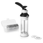 OXO Good Grips Cookie Press with Stainless Steel Disks and Storage Case