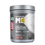 MuscleBlaze Micronised Creatine Monohydrate CreAMP Powder, Lychee Swirl (80 Servings, 320g) | Trustified Certified Creatine