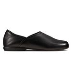 Clarks Harston Elite Slipper Leather Slippers In Black Size 9