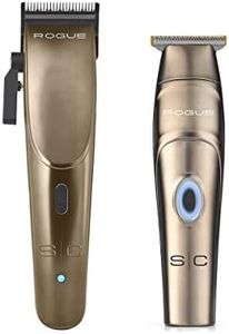 STYLECRAFT Rogue Professional 9V Magnetic Motor Cordless Clipper and Trimmer Combo Set Matte Gunmetal