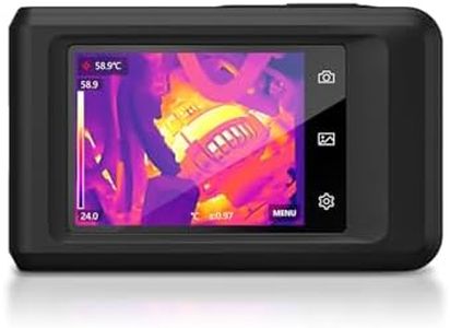 HIKMICRO Pocket2 256 x 192 IR Resolution Thermal Imaging Camera with 8MP Visual Camera, 25 Hz, Wi-Fi, 3.5" Touch Screen Thermal Imager, IP54, -4°F~572°F