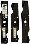 MTD Genuine Parts (490-110-M116) 2-in-1 High-Lift Mower Blade Set-for 46-Inch Lawn and Garden Tractors (1997 and After) Fits Various Troy-Bilt, MTD, Yard Machines, and Other Top Models, Pack of 1