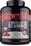 Nutrition Planet 100% Micellar Casein (With Added DigeZyme) for Pre/Post Workout Recovery (Chocolate - 4lb, 60 Servings)