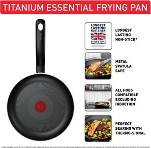 Tefal Titanium Frying Pan 28cm – Non-Stick Skillet